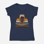 Vintage Darkness-Womens-V-Neck-Tee-Getsousa!