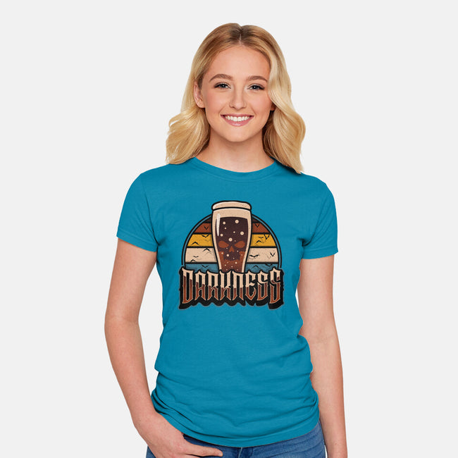 Vintage Darkness-Womens-Fitted-Tee-Getsousa!