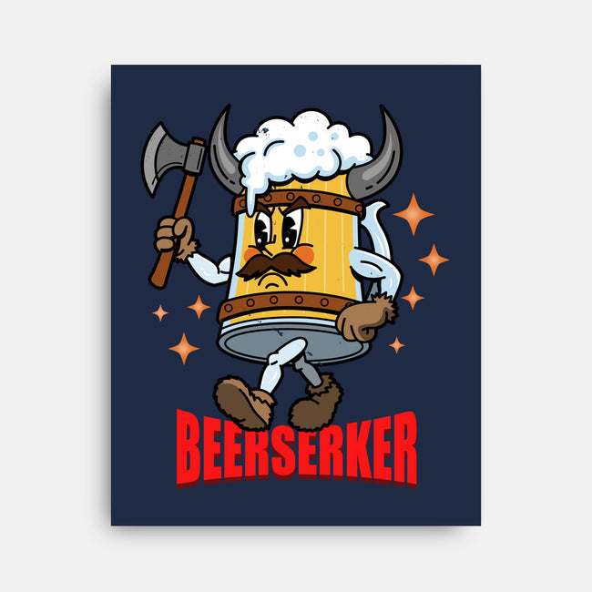 Beerserker-None-Stretched-Canvas-Boggs Nicolas