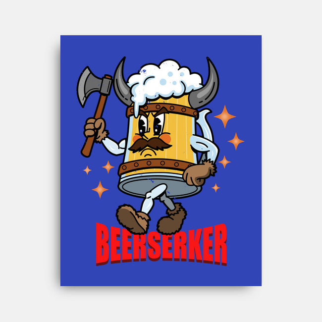 Beerserker-None-Stretched-Canvas-Boggs Nicolas