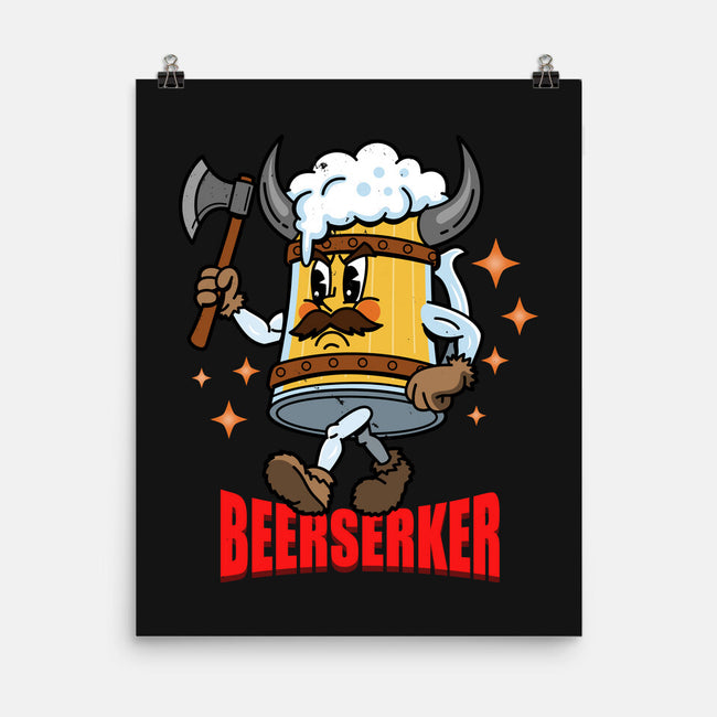 Beerserker-None-Matte-Poster-Boggs Nicolas
