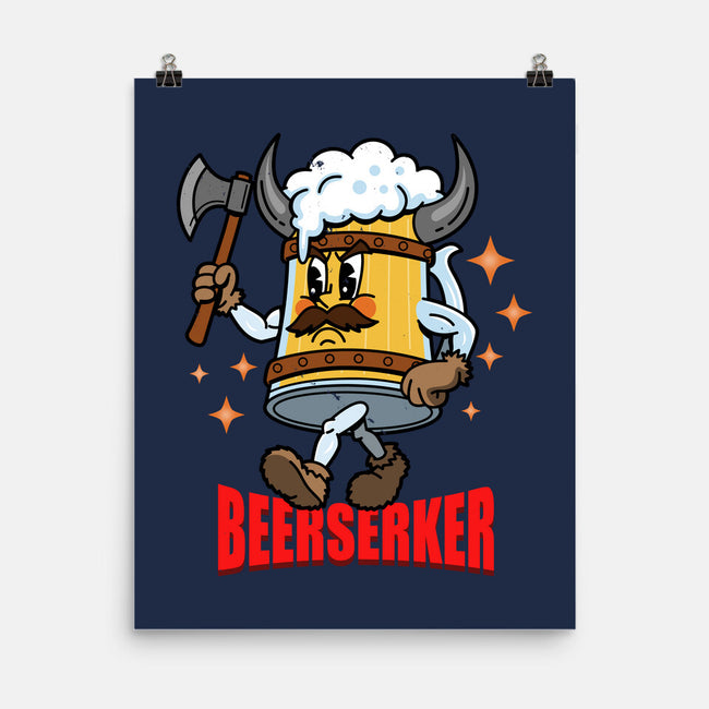 Beerserker-None-Matte-Poster-Boggs Nicolas