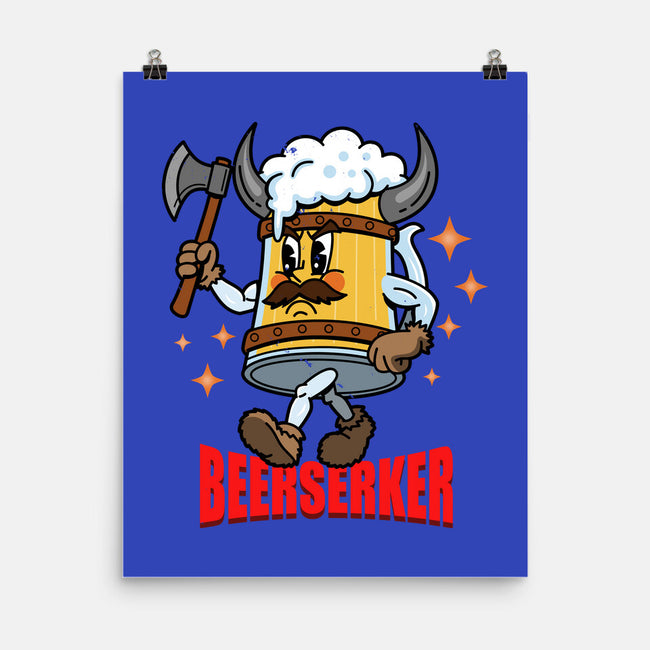 Beerserker-None-Matte-Poster-Boggs Nicolas