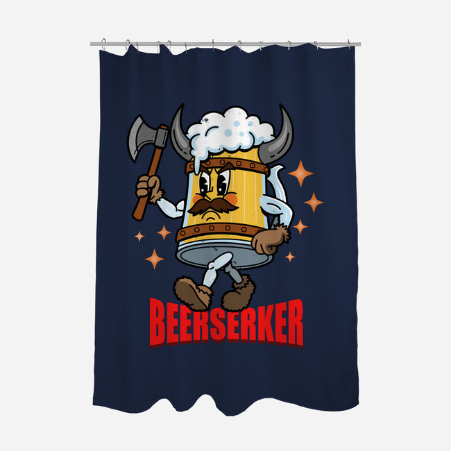 Beerserker-None-Polyester-Shower Curtain-Boggs Nicolas