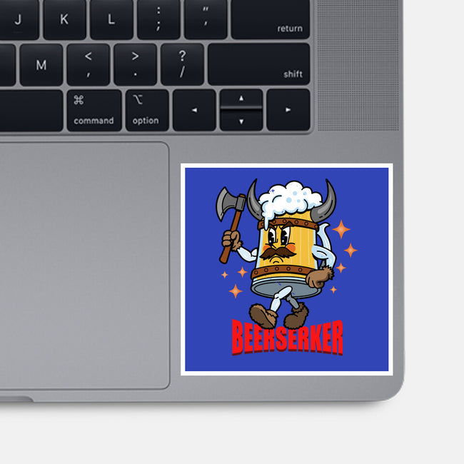 Beerserker-None-Glossy-Sticker-Boggs Nicolas