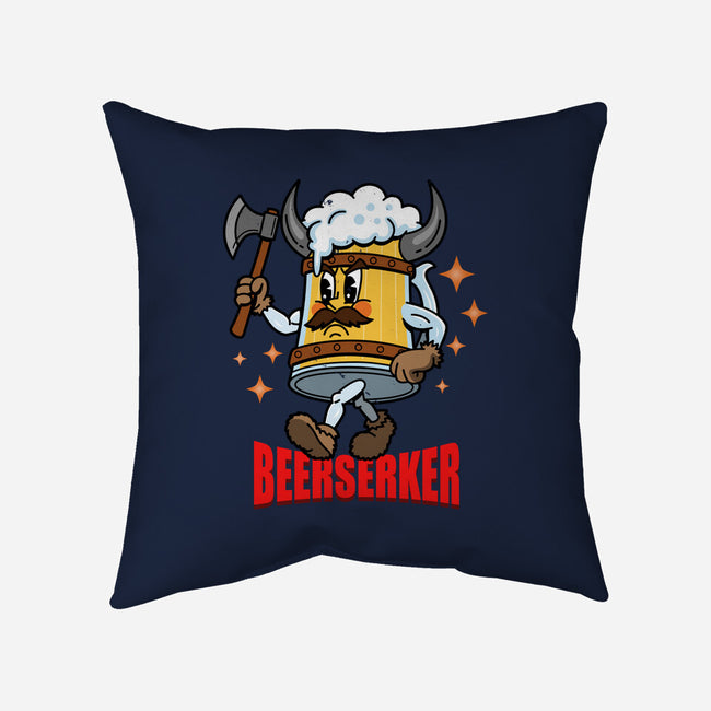 Beerserker-None-Removable Cover w Insert-Throw Pillow-Boggs Nicolas
