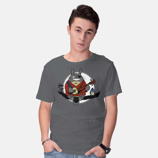 My Neighbor & The Two Strings-Mens-Basic-Tee-Boggs Nicolas