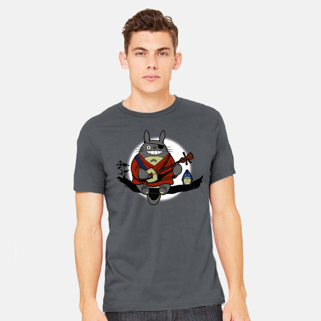 My Neighbor & The Two Strings-Mens-Heavyweight-Tee-Boggs Nicolas