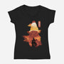 Rove Landscape-Womens-V-Neck-Tee-dandingeroz