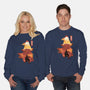 Rove Landscape-Unisex-Crew Neck-Sweatshirt-dandingeroz