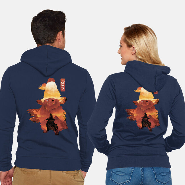 Rove Landscape-Unisex-Zip-Up-Sweatshirt-dandingeroz