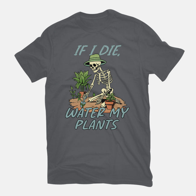 Don't Forget To Water My Plants-Mens-Heavyweight-Tee-dandingeroz