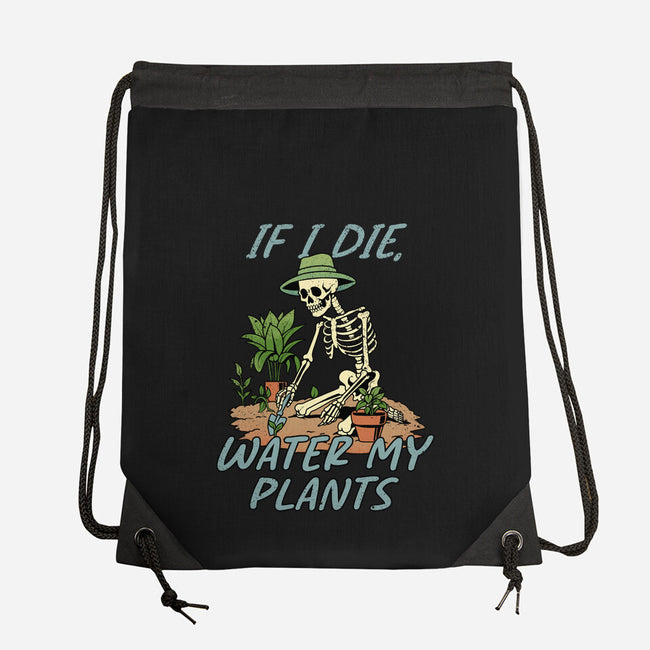Don't Forget To Water My Plants-None-Drawstring-Bag-dandingeroz