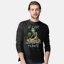 Don't Forget To Water My Plants-Mens-Long Sleeved-Tee-dandingeroz