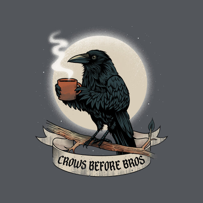 Crows Before Bros Night Time-Mens-Heavyweight-Tee-dandingeroz