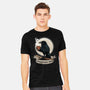 Crows Before Bros Night Time-Mens-Heavyweight-Tee-dandingeroz