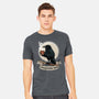Crows Before Bros Night Time-Mens-Heavyweight-Tee-dandingeroz