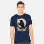 Crows Before Bros Night Time-Mens-Heavyweight-Tee-dandingeroz