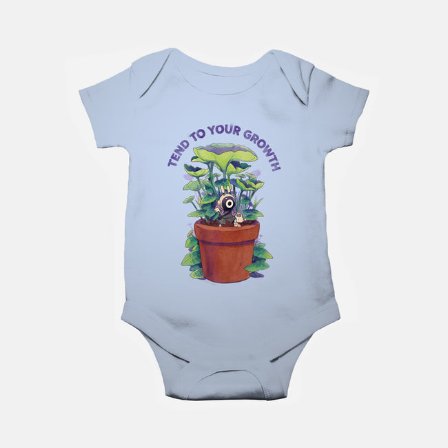 Tend To Your Growth-Baby-Basic-Onesie-Bruno Mota