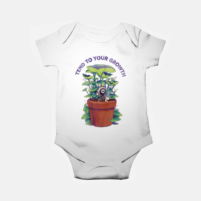 Tend To Your Growth-Baby-Basic-Onesie-Bruno Mota