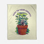 Tend To Your Growth-None-Fleece-Blanket-Bruno Mota