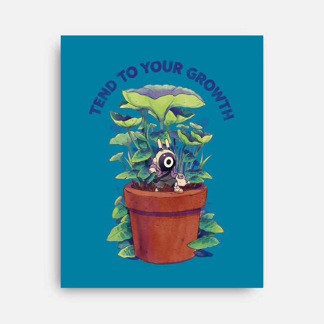 Tend To Your Growth-None-Stretched-Canvas-Bruno Mota