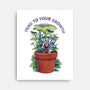 Tend To Your Growth-None-Stretched-Canvas-Bruno Mota