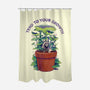 Tend To Your Growth-None-Polyester-Shower Curtain-Bruno Mota