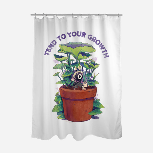 Tend To Your Growth-None-Polyester-Shower Curtain-Bruno Mota