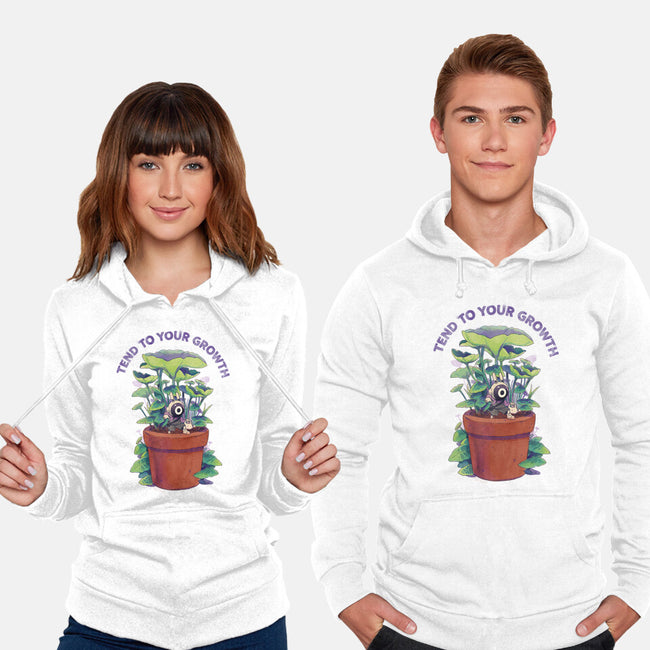 Tend To Your Growth-Unisex-Pullover-Sweatshirt-Bruno Mota