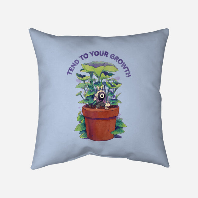 Tend To Your Growth-None-Removable Cover w Insert-Throw Pillow-Bruno Mota