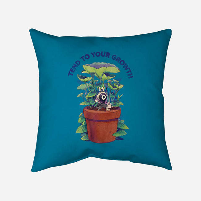 Tend To Your Growth-None-Removable Cover w Insert-Throw Pillow-Bruno Mota