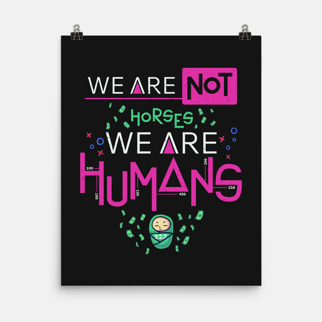 We Are Humans-None-Matte-Poster-Geekydog