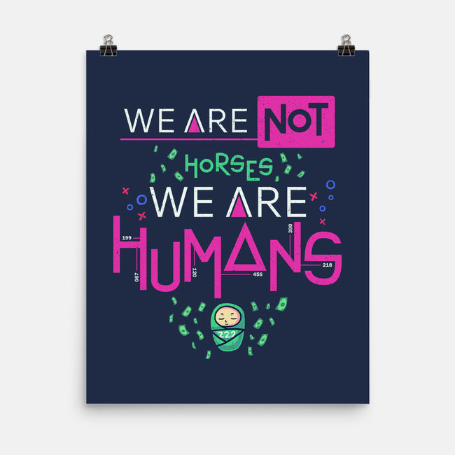 We Are Humans-None-Matte-Poster-Geekydog