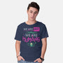 We Are Humans-Mens-Basic-Tee-Geekydog