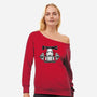Strong Trooper-Womens-Off Shoulder-Sweatshirt-Boggs Nicolas