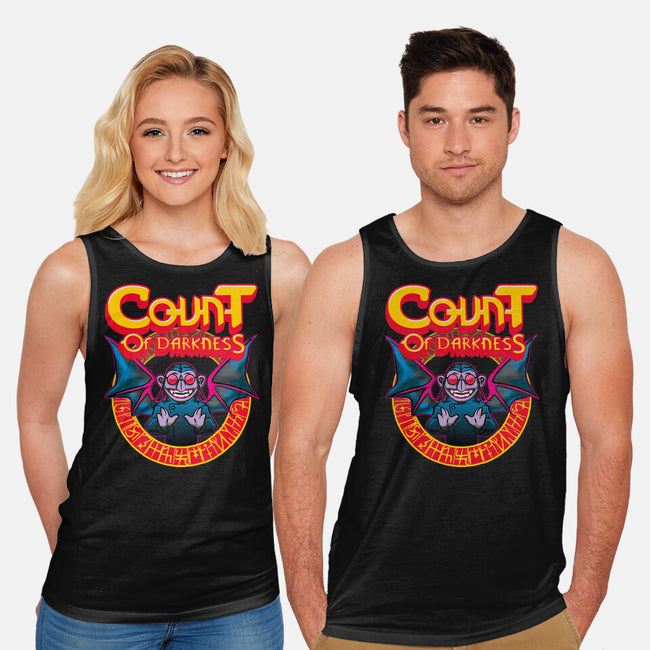 Count Of Darkness-Unisex-Basic-Tank-Samuel