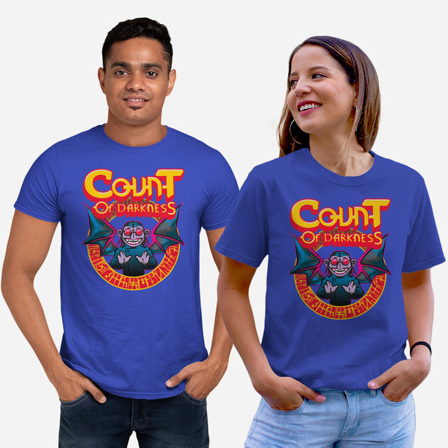 Count Of Darkness-Unisex-Basic-Tee-Samuel