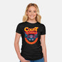 Count Of Darkness-Womens-Fitted-Tee-Samuel