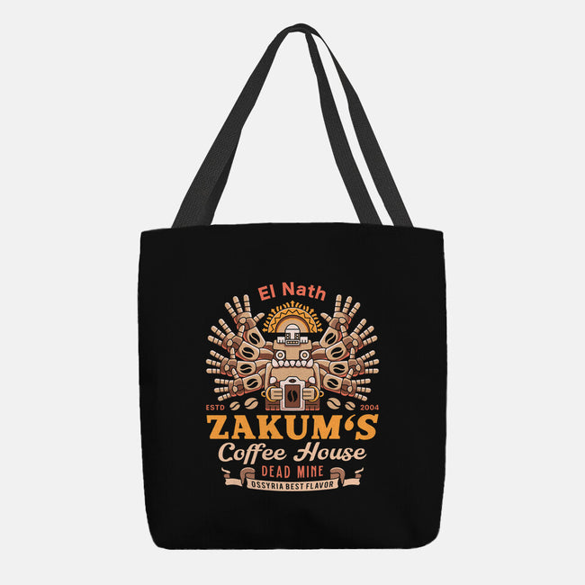 Zakum Coffee Emblem-None-Basic Tote-Bag-LAGELANTEE