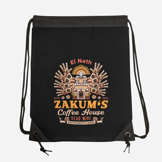 Zakum Coffee Emblem-None-Drawstring-Bag-LAGELANTEE