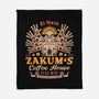 Zakum Coffee Emblem-None-Fleece-Blanket-LAGELANTEE