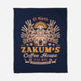 Zakum Coffee Emblem-None-Fleece-Blanket-LAGELANTEE