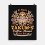 Zakum Coffee Emblem-None-Matte-Poster-LAGELANTEE