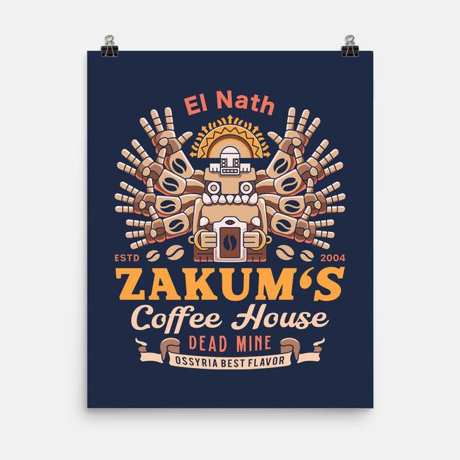 Zakum Coffee Emblem-None-Matte-Poster-LAGELANTEE