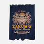 Zakum Coffee Emblem-None-Polyester-Shower Curtain-LAGELANTEE