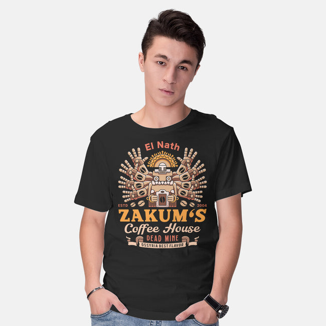 Zakum Coffee Emblem-Mens-Basic-Tee-LAGELANTEE