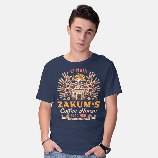 Zakum Coffee Emblem-Mens-Basic-Tee-LAGELANTEE