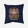 Zakum Coffee Emblem-None-Removable Cover w Insert-Throw Pillow-LAGELANTEE