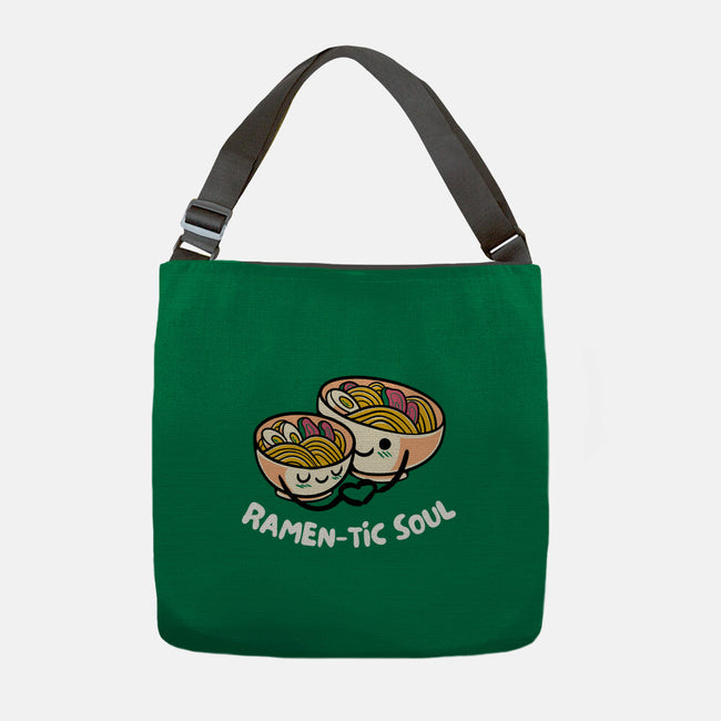 Ramen-tic Soul-None-Adjustable Tote-Bag-FunkVampire
